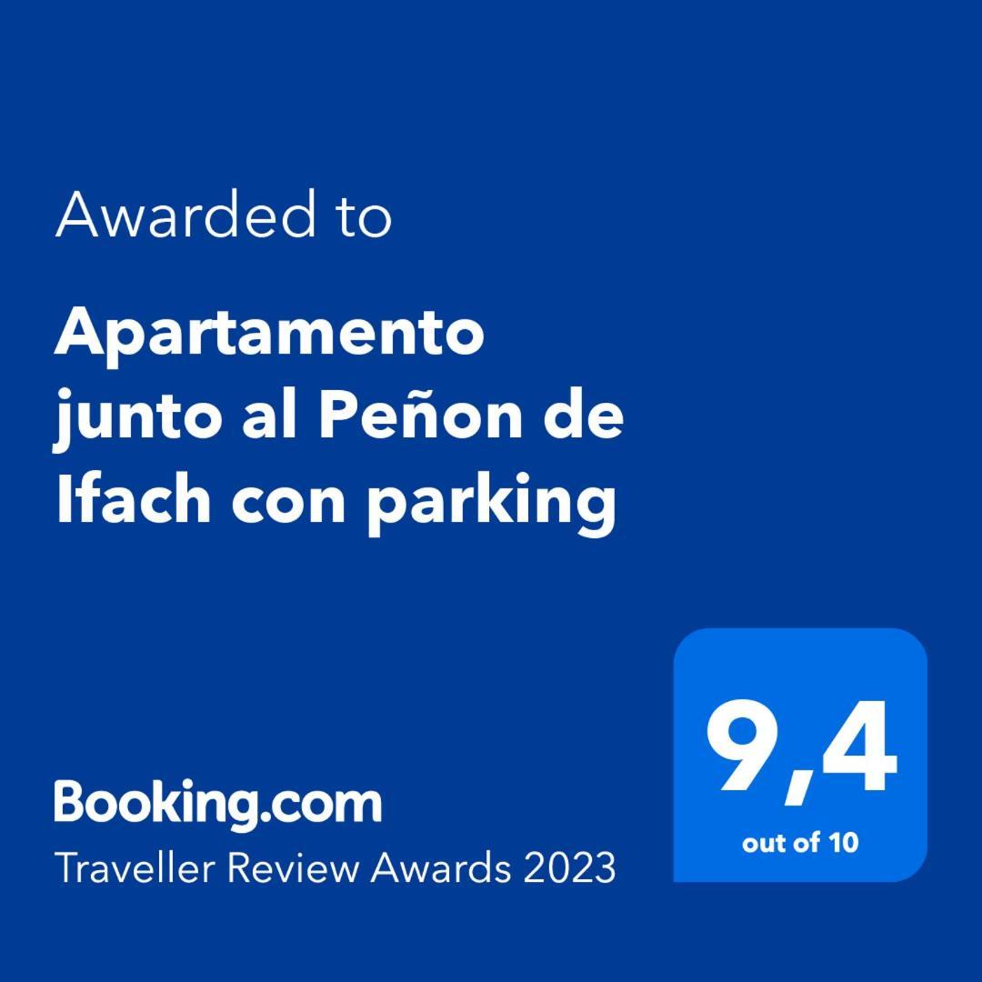 Apartamento Junto Al Penon De Ifach Con Parking Calpe Exterior foto